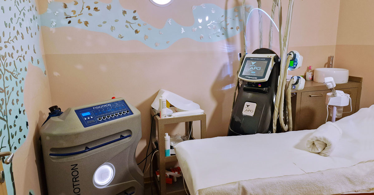 stanza trattamenti - centro estetico e benessere le streghette